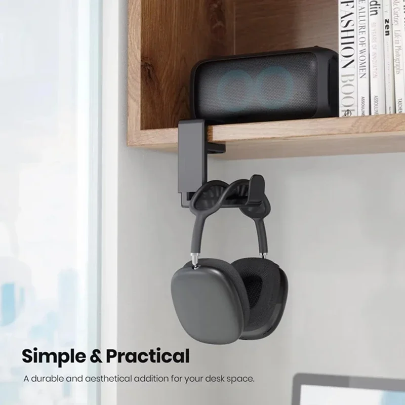 No Punch Table Clip Hook Headp - Headphone Stand Desk recension och pris
