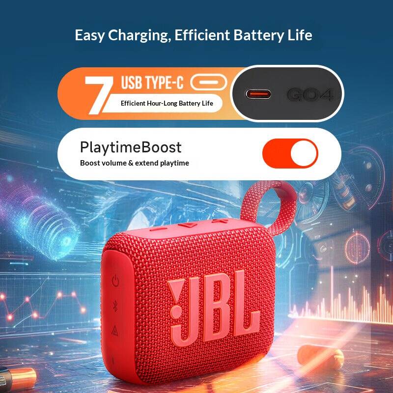 Beach Hill Lush Tone JBL GO4 B - Jbl Speaker Go 4 recension och pris