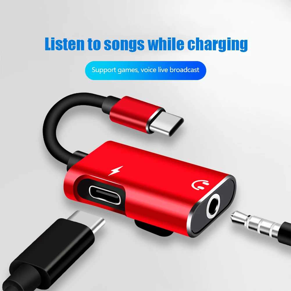 Type C To 3.5mm Jack Adapter F - Earphone Splitter Jack recension och pris