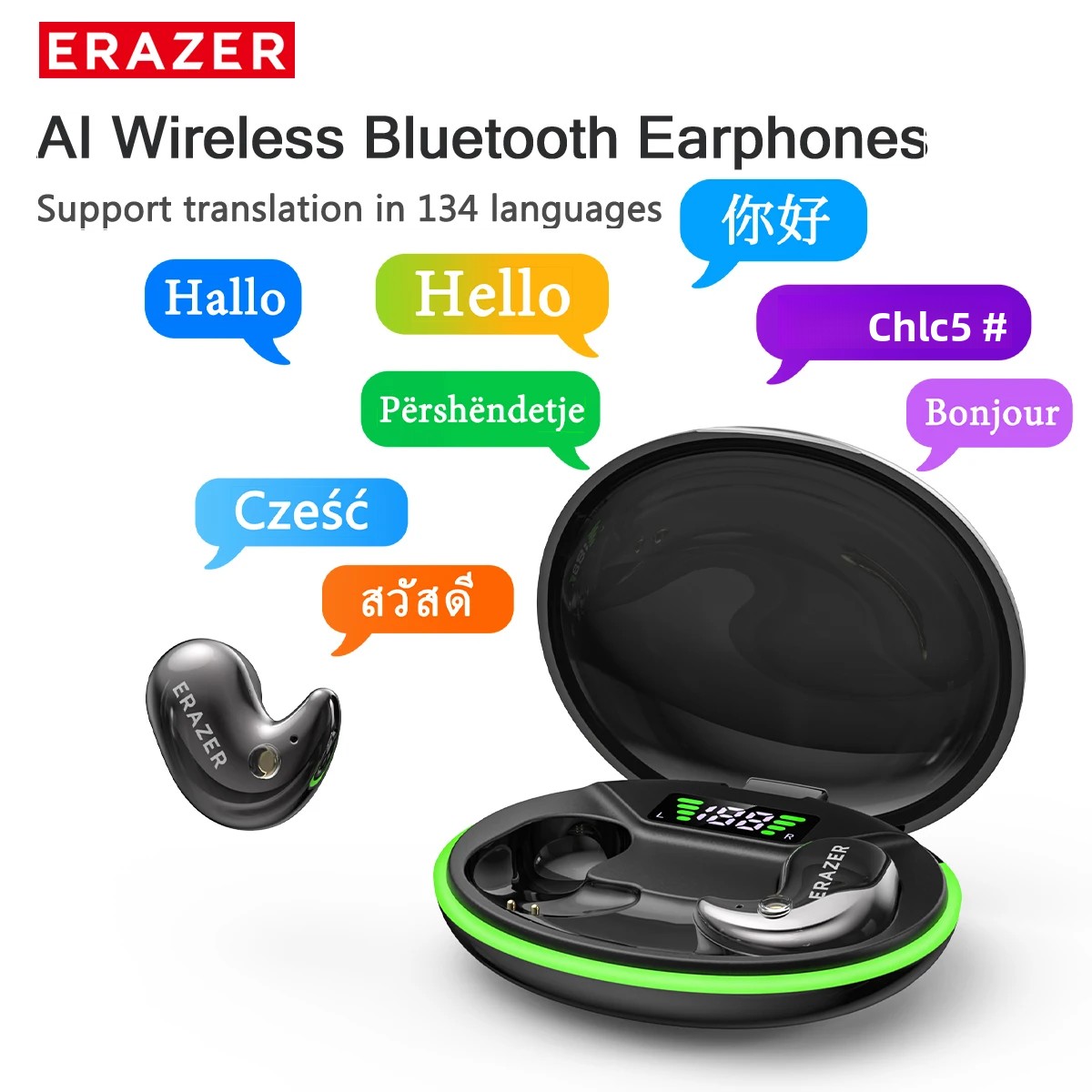 EARZER XF58 In-Ear Bluetooth H - Wired Earphone Mic recension och pris