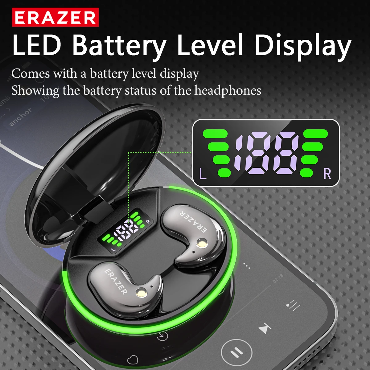 EARZER XF58 In-Ear Bluetooth H - Wired Earphone Mic recension och pris