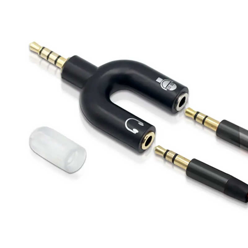 3.5mm headphone splitter micro - Earphone Splitter Jack recension och pris