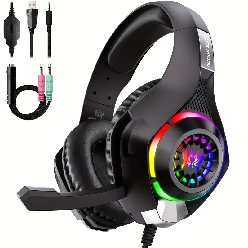 Gaming Headset for PC, PS4, PS - Gaming Headset Rgb recension och pris