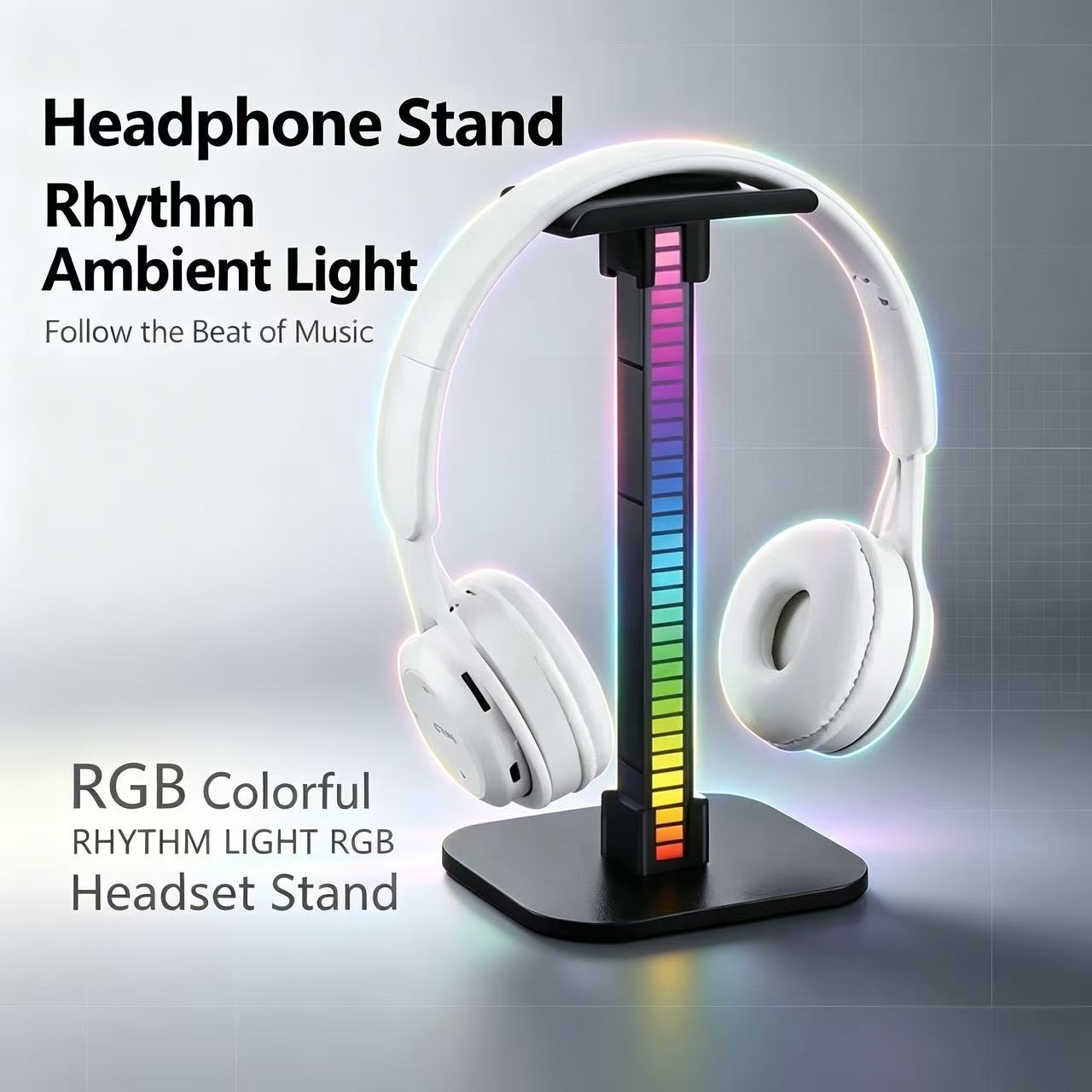 USB Gaming Headphone Stand RGB - Headphone Stand Desk recension och pris