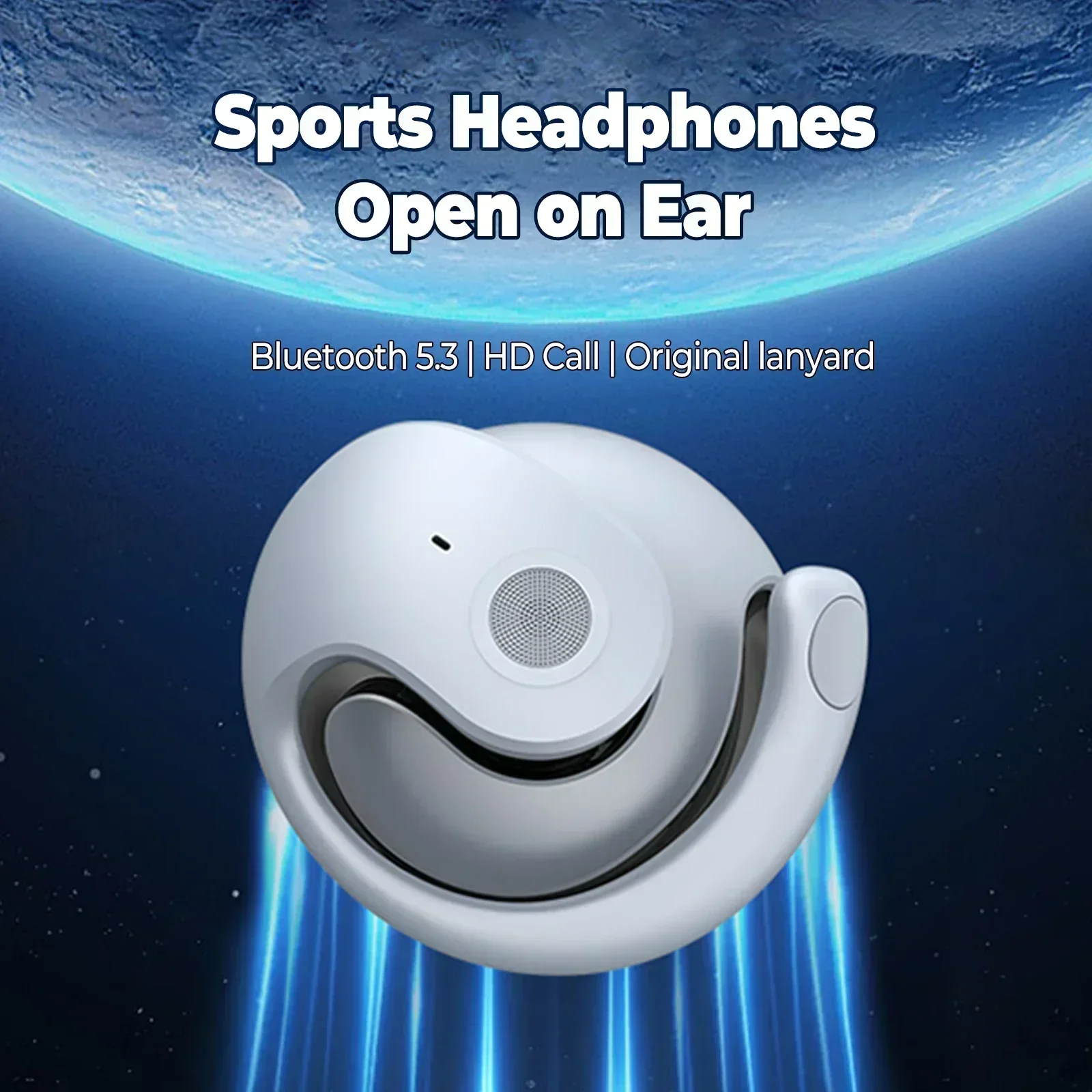 TWS Wireless Bluetooth Headpho - Sports Earphone Hook recension och pris